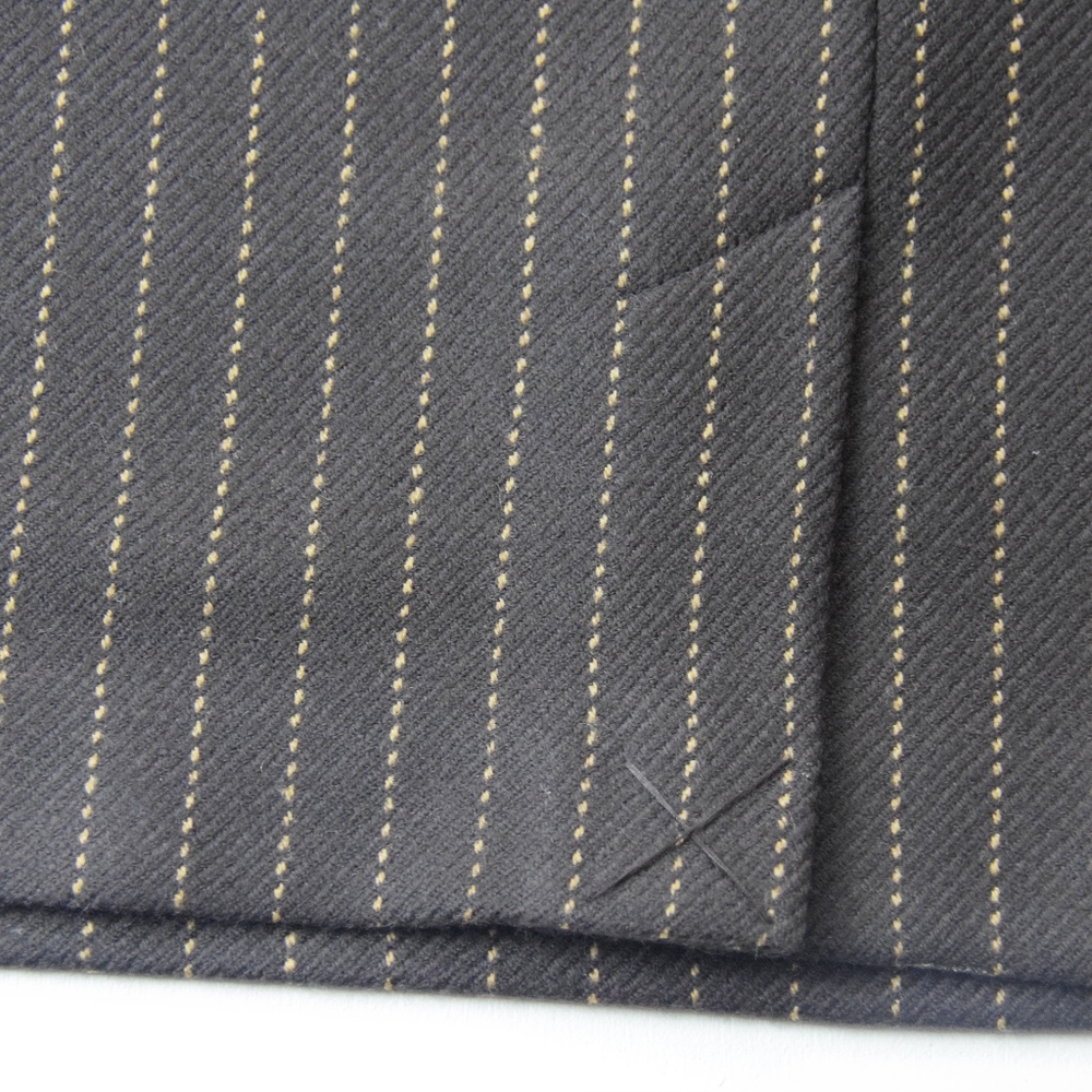 NWOT Banana Republic Wool Brown Stripes Skirt - Picture 2 of 3